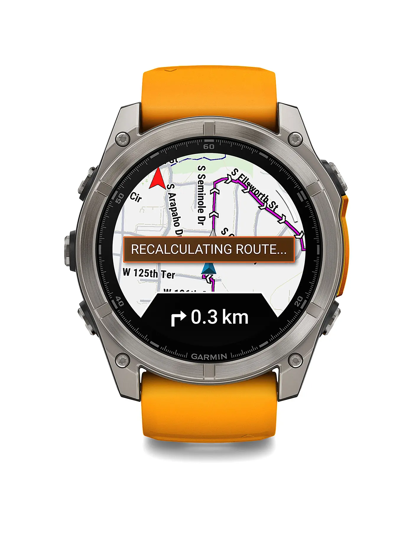 GARMIN |  GPS-Multisport-Smartwatch Fenix 8 Amoled Sapphire  51mm | 